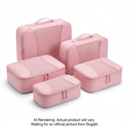 Bugatti Compression Packing Cubes - 4-Piece Space-Saving Set