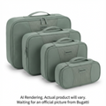 Bugatti Compression Packing Cubes - 4-Piece Space-Saving Set